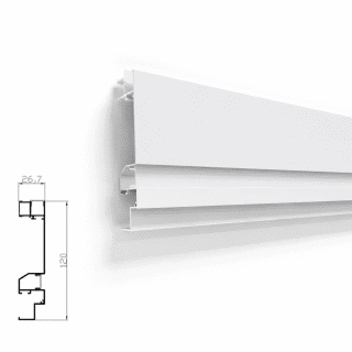 Phào Nhôm Led Cổ Trần CS1227
