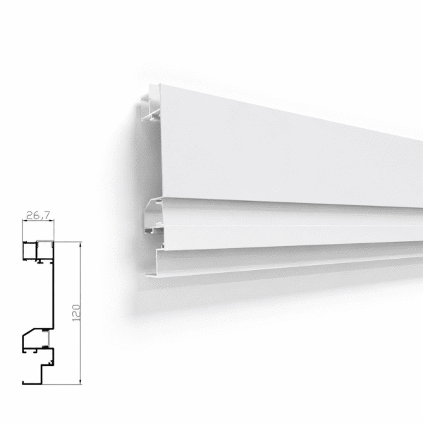 Phào Nhôm Led Cổ Trần CS1227