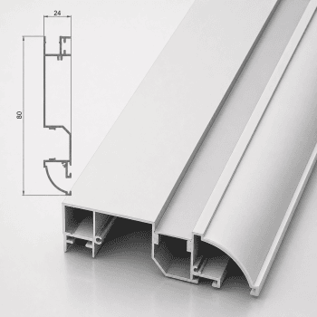 Phào Nhôm Led Cổ Trần CS8024
