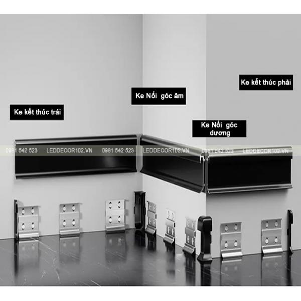 Led phào nhôm chân tường CS-1160