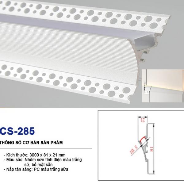 Led phào nhôm cổ trần CS-285
