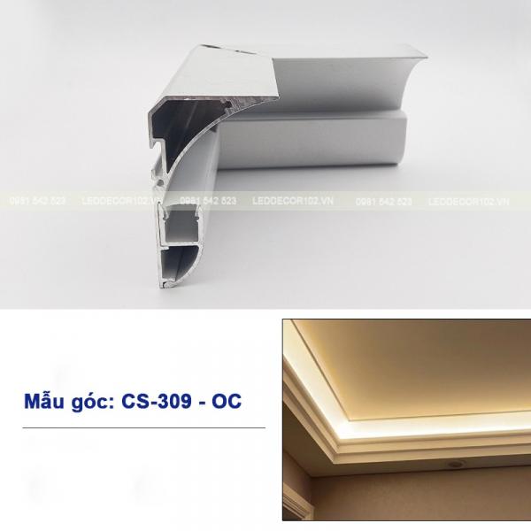Led phào nhôm cổ trần CS-309
