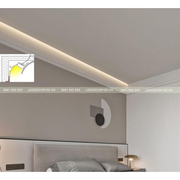 Led phào nhôm cổ trần CS-334