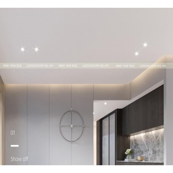 Led phào nhôm cổ trần CS-493