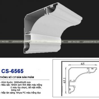 Led phào nhôm cổ trần CS-6565
