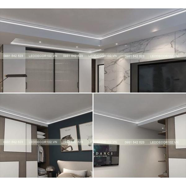 Led phào nhôm cổ trần CS-6565