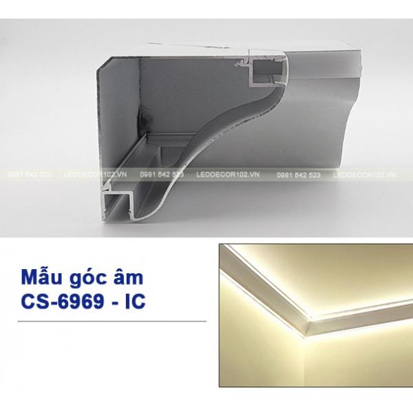 Led phào nhôm cổ trần CS-6969