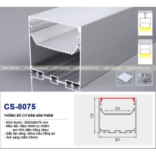 LED nhôm thả trần CS-8075