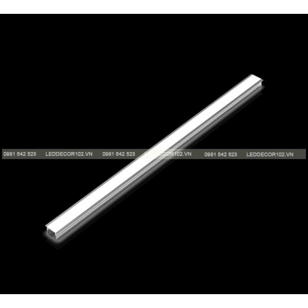 Led ray nhôm nội thất âm YH12B