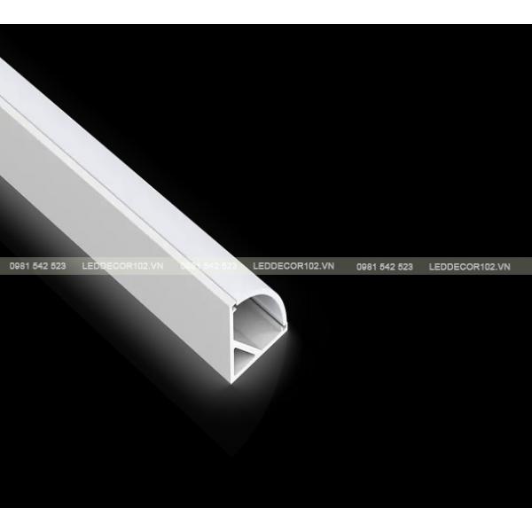 Led ray nhôm nội thất âm YH58A