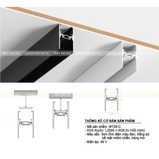 Ray nhôm nam châm MT26-C thế hệ mới
