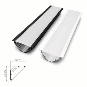 Phào Nhôm Led Cổ Trần CS6060