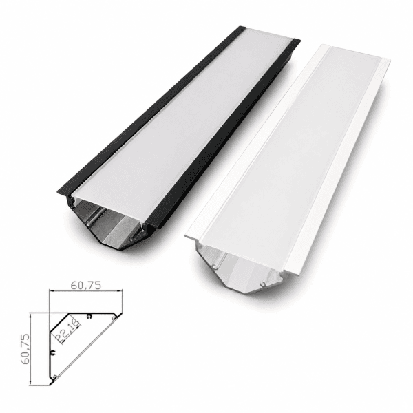 Phào Nhôm Led Cổ Trần CS6060